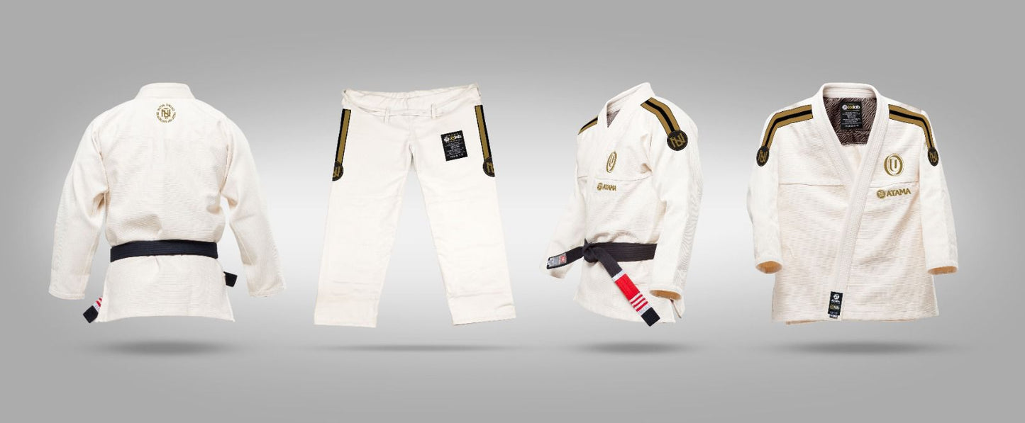 White Atama Gold edition GI (made in Brazil)