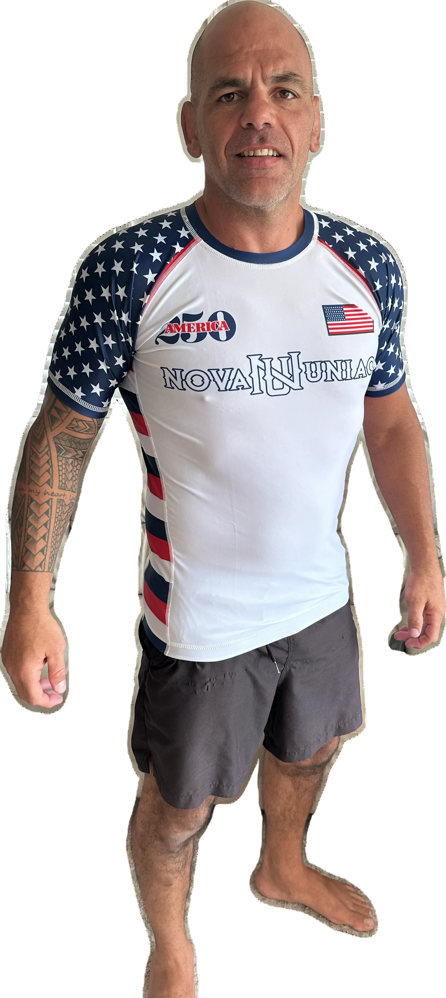 Rashguard USA 🇺🇸 (white)