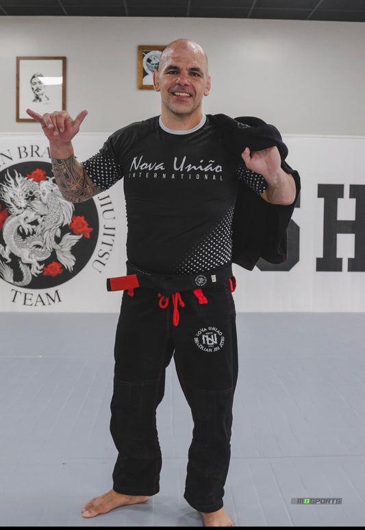 Rank BLACK rashguard 23