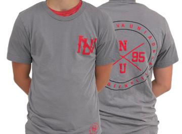 Short Sleeves NU Gray tee