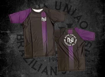 NU RANK Rashguard Purple 2020